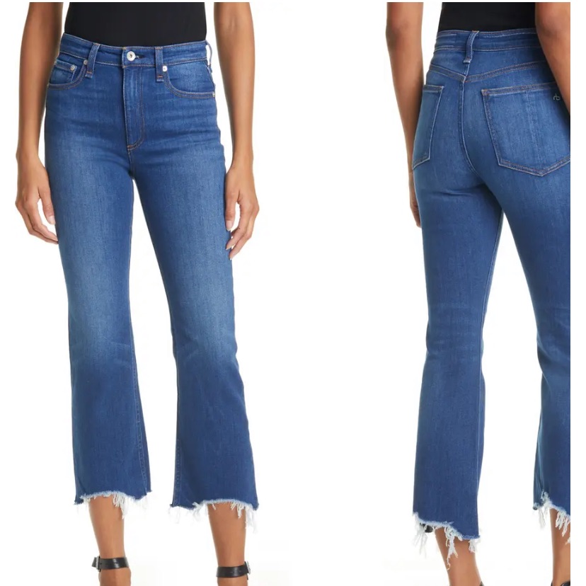 Rag & Bone Nina High-Rise Flare (Size 24)